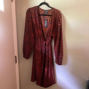 NWT ModCloth wrap dress